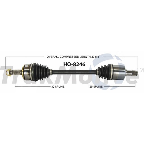 Surtrack Axle Cv Axle Shaft, Ho-8246 HO-8246 - main